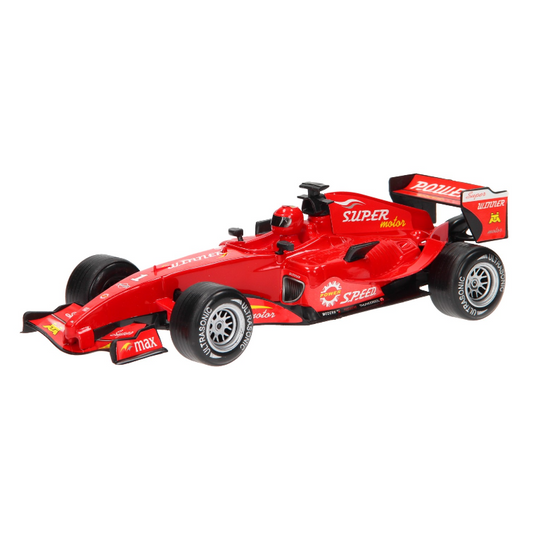 F1 Raceauto met Licht en Geluid – Rood